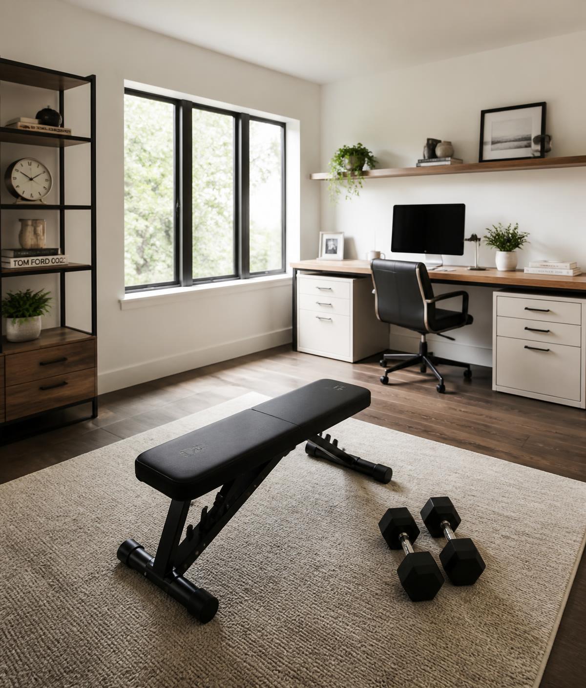 Train — compact home training setup